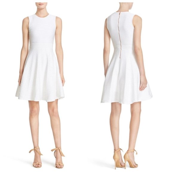 Ted Baker London Dresses & Skirts - NWT Ted Baker White Nadyne Fit & Flare Dress